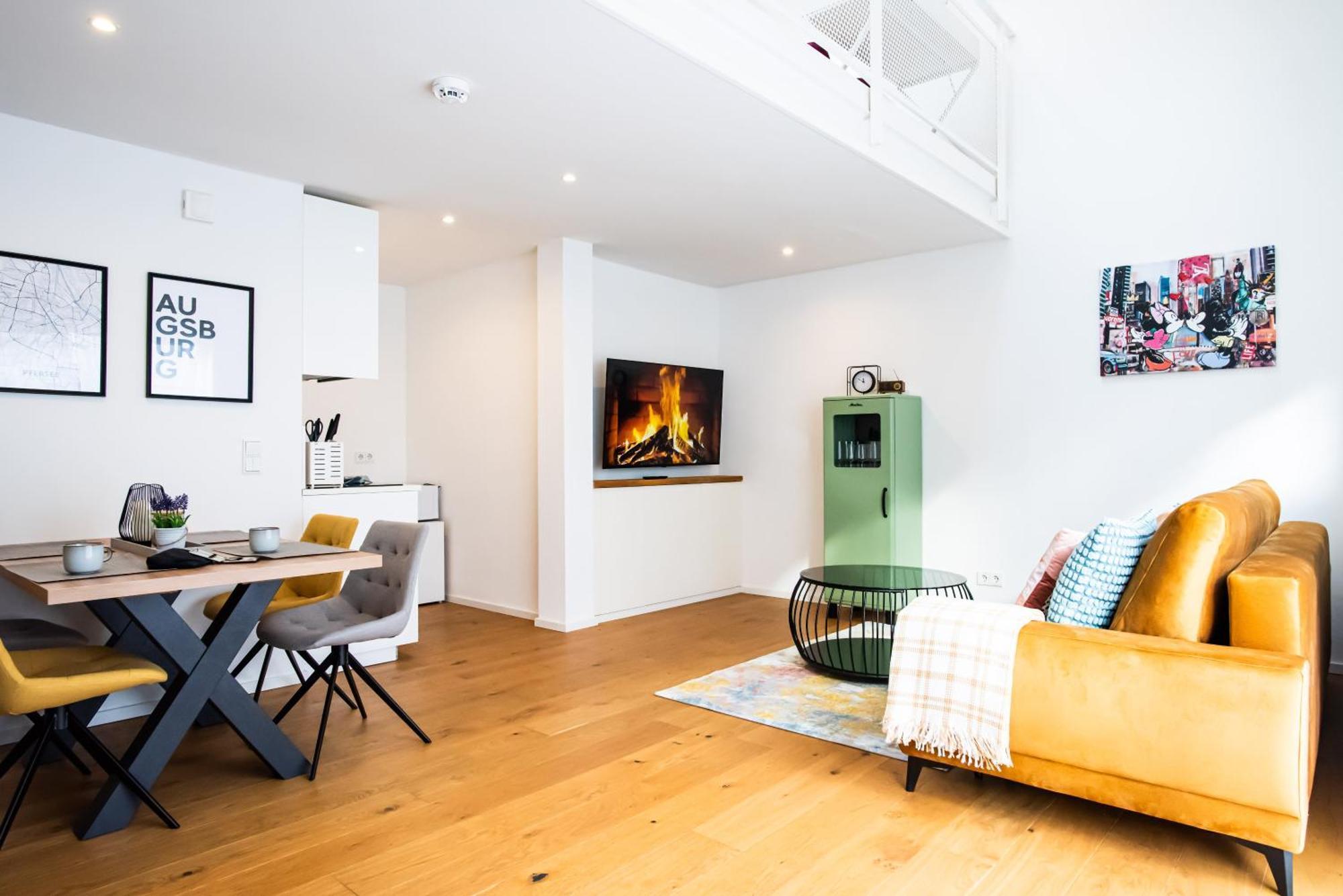 Loftartige Wohnung In Augsburg-Pfersee 外观 照片